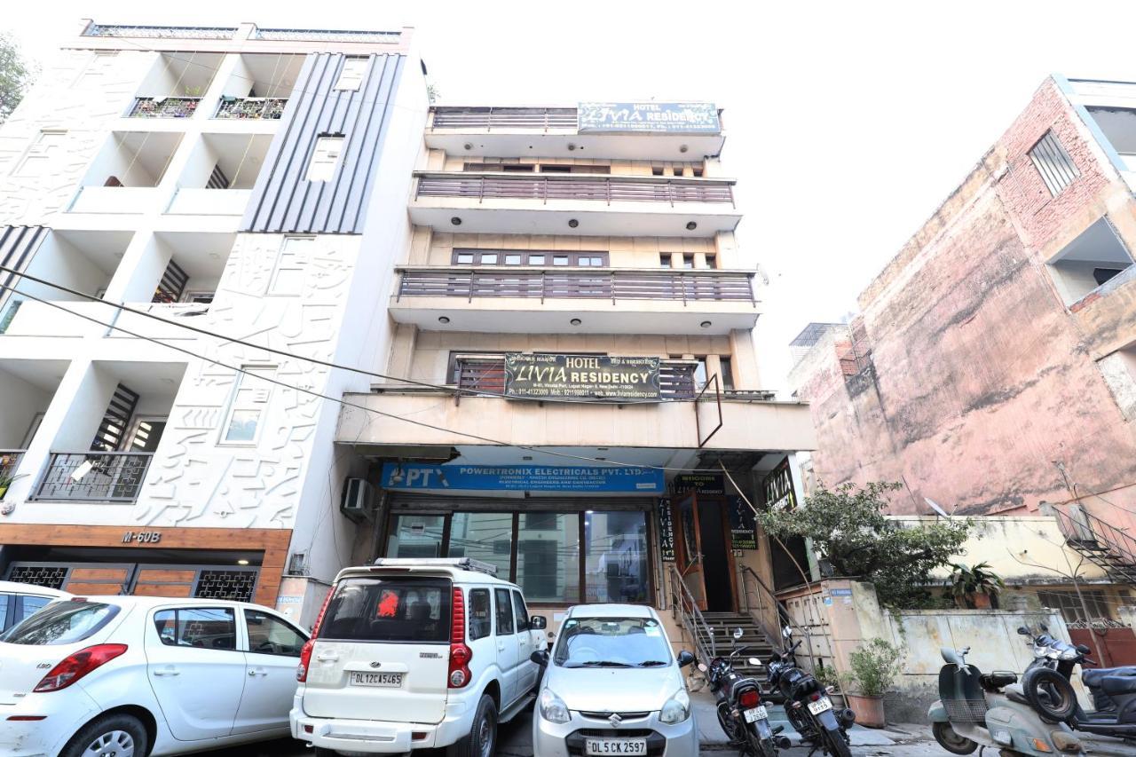 Hotel Livia Residency Neu-Delhi Exterior foto