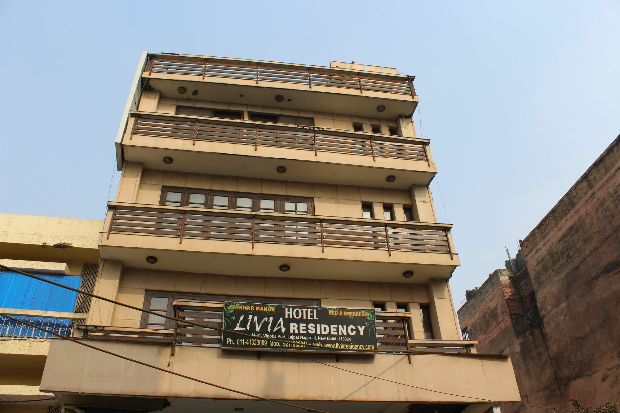 Hotel Livia Residency Neu-Delhi Exterior foto